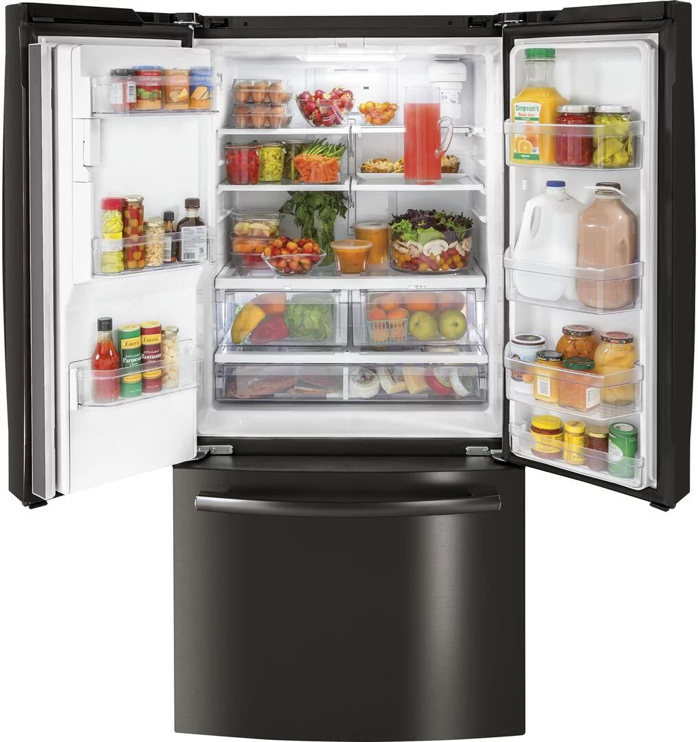 Black Stainless Steel Counter Depth French Door Refrigerator G250