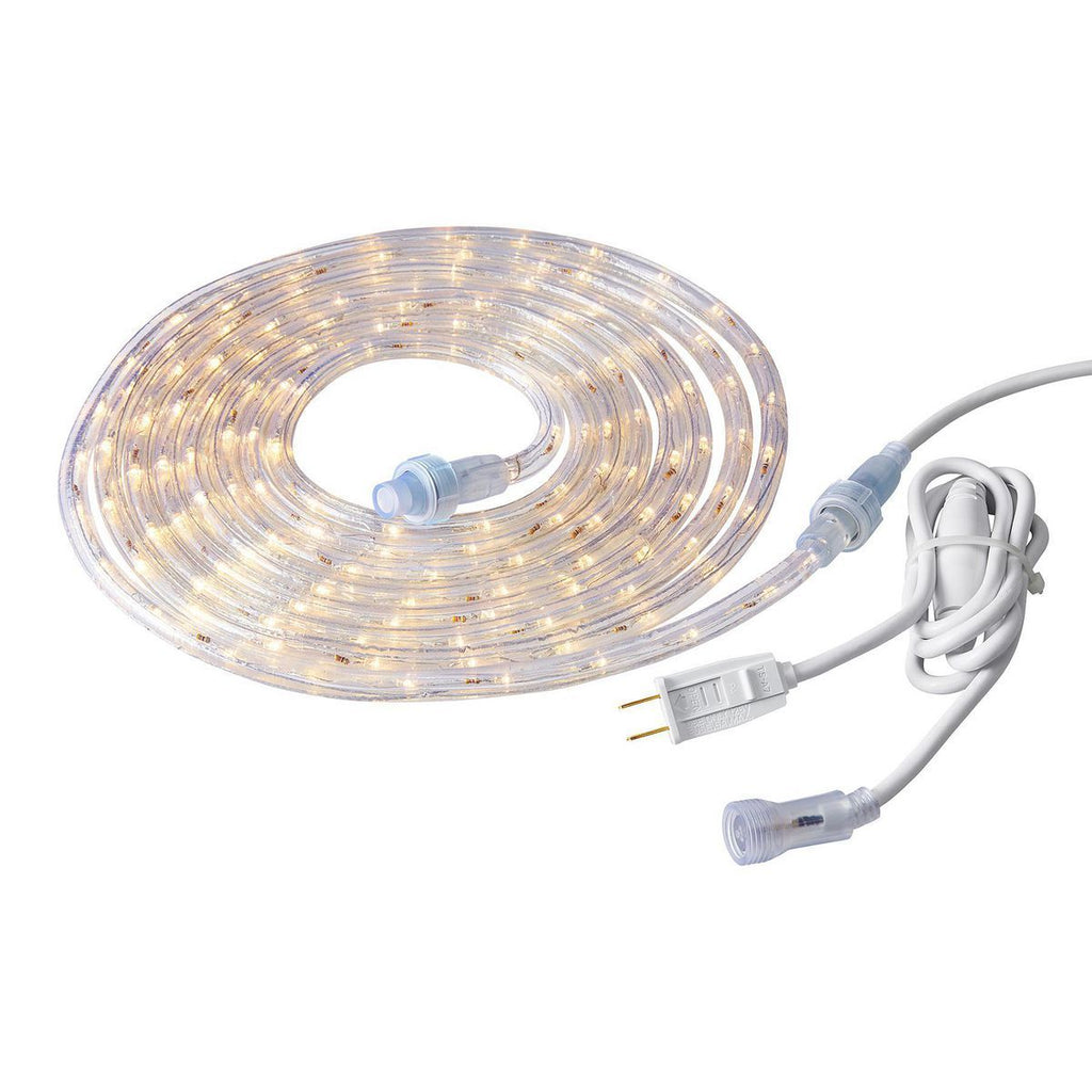 18 ft. LED Linkable Rope Light, Warm White J686257