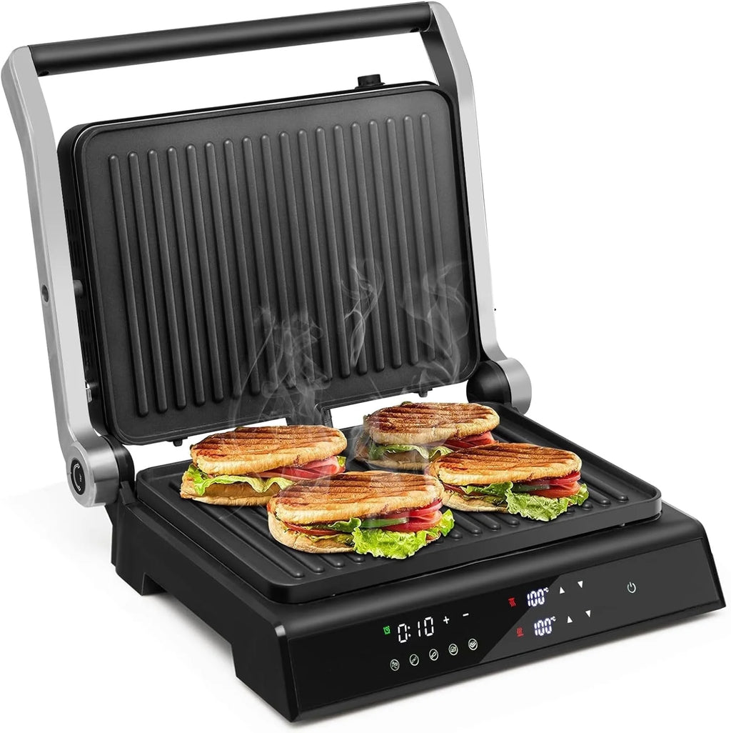 1200W Non-Stick Electric Panini Press Sandwich Maker A287562