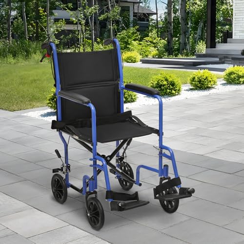 Lightweight 16 Inch Seat Wheelchair with Locking Hand Brakes T291304
