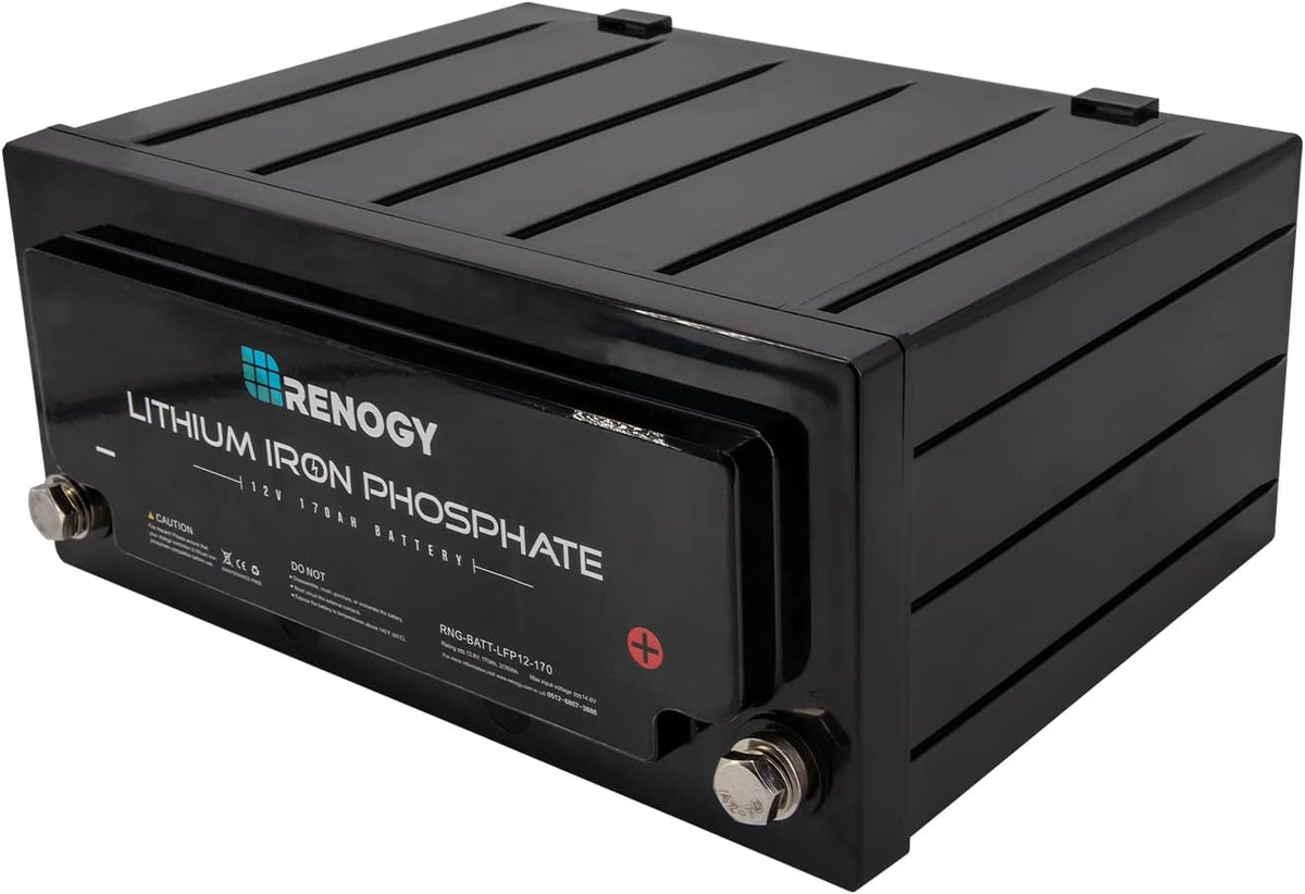 12 Volt 170AH Lithium-Iron Phosphate Deep Cycle Battery T3543