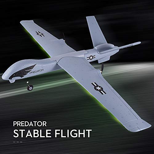 2.4Ghz 2 Channels RC Plane with 2 Batteries, Wingspan 660mm R128