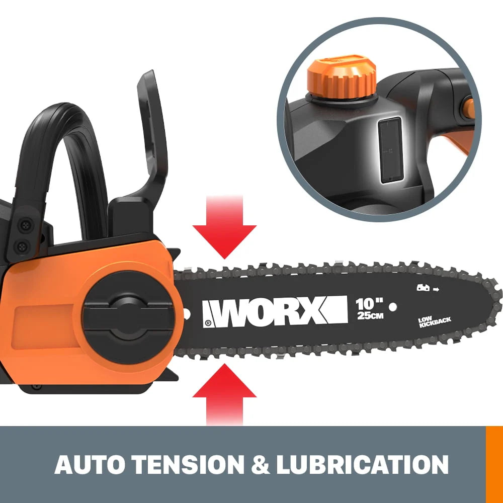 Cordless Chainsaw with Auto-Tension O39652