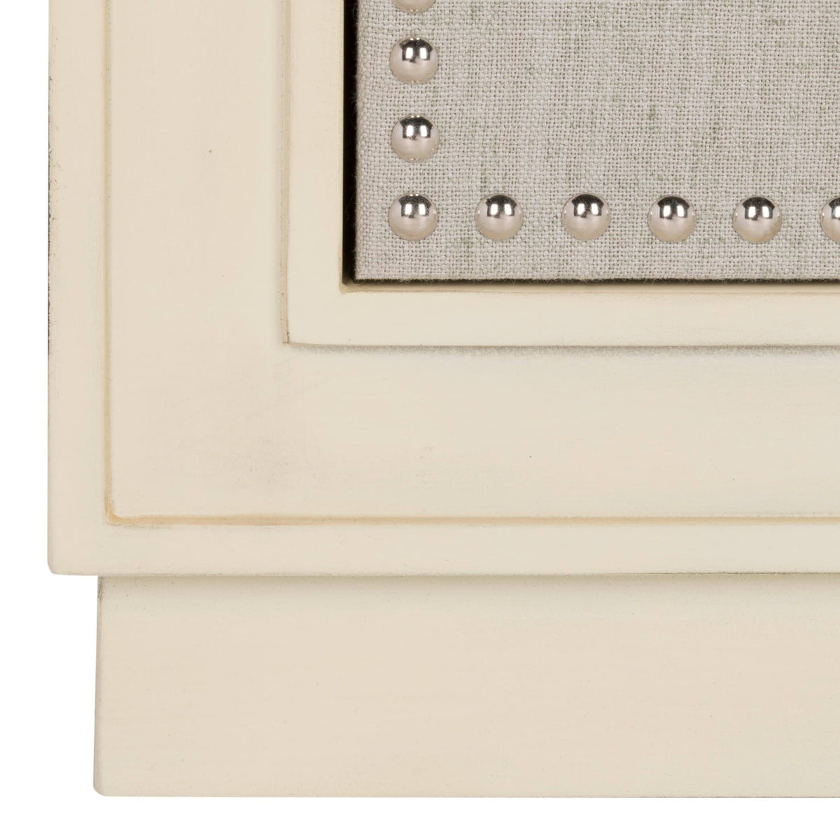 Antique Beige 2-Door Chest F2711
