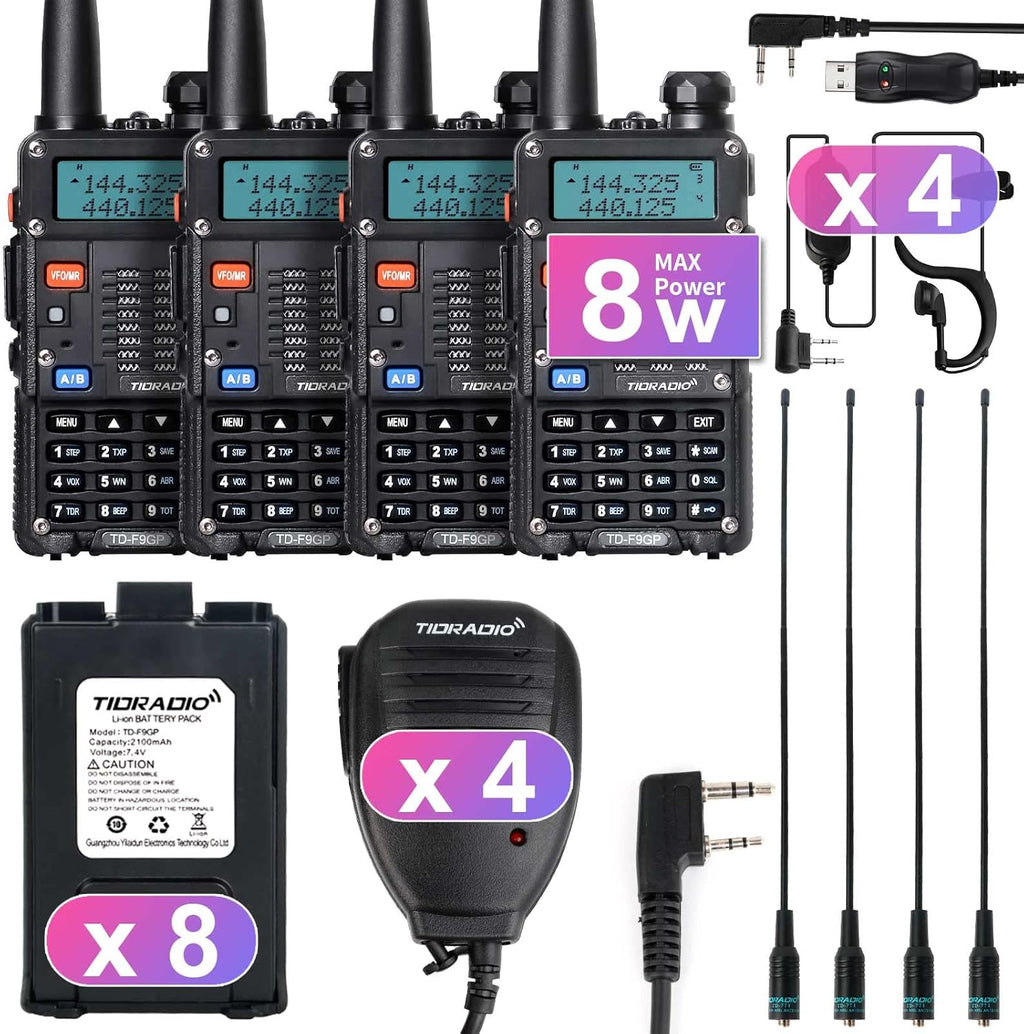 2 Way Radio 4Pack Black C394