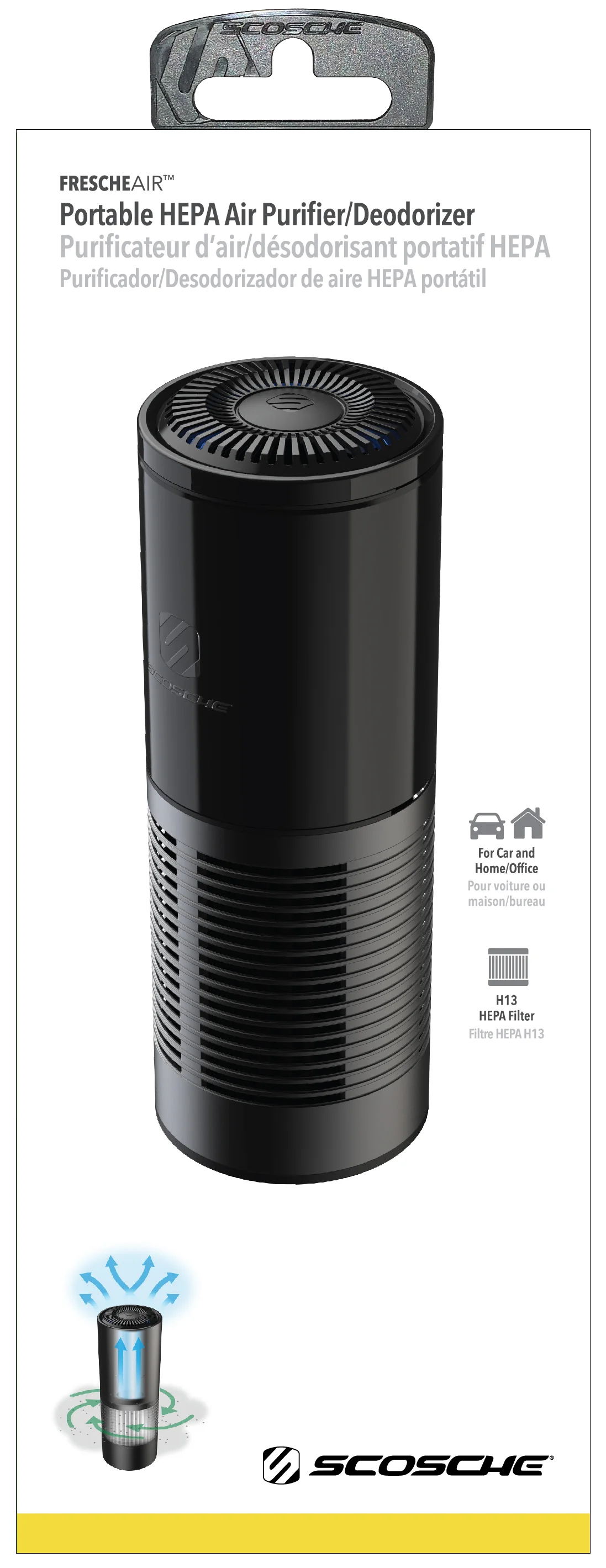 Portable HEPA Air Purifier H14820