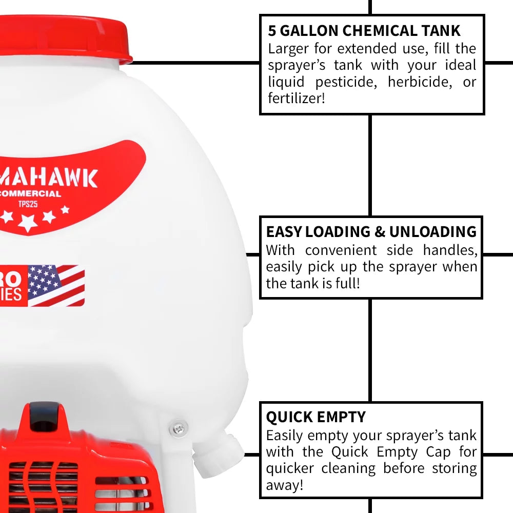 5 Gallon Power Backpack Sprayer X10014