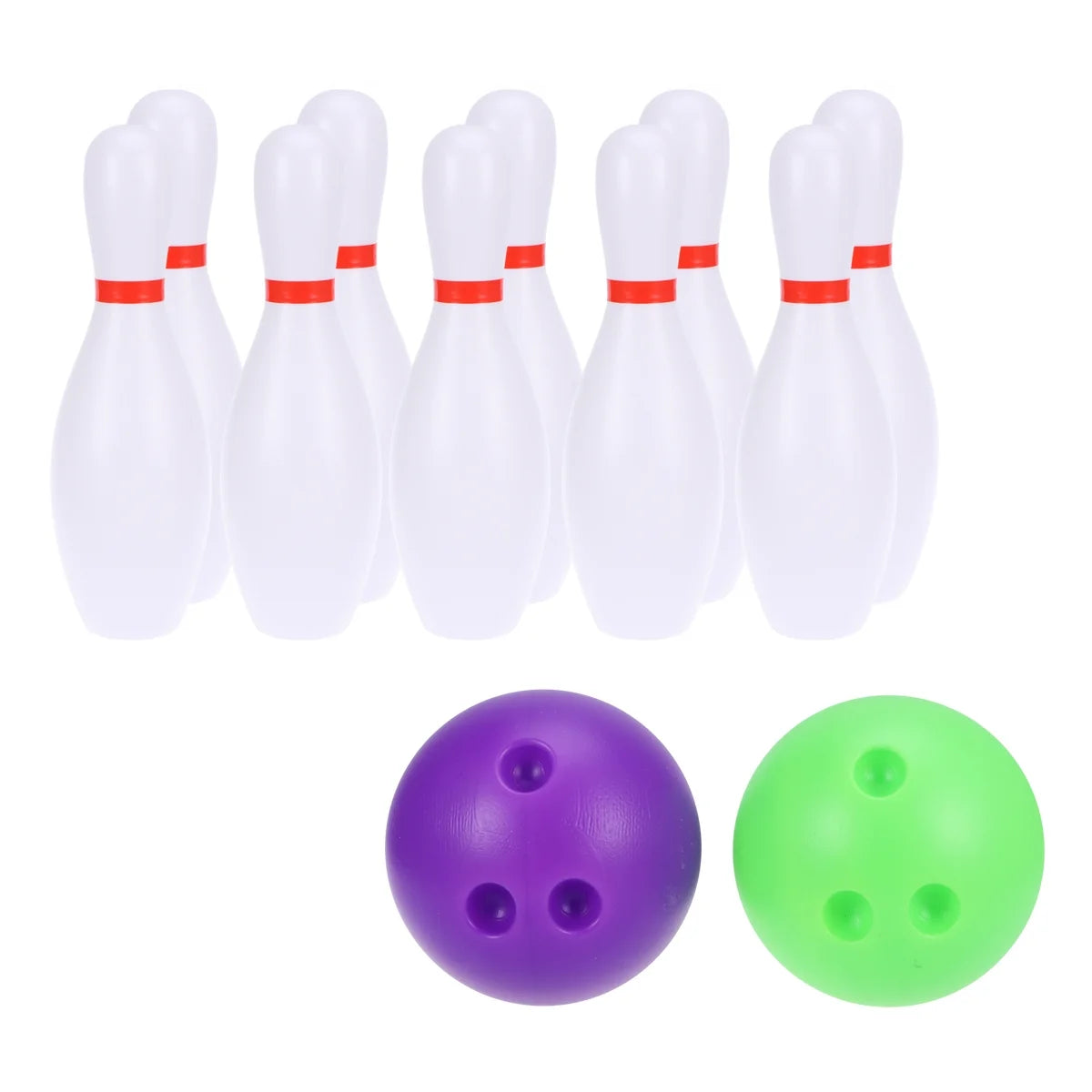 12pcs Large Size Bowling Play Set Toy for Kids W6025