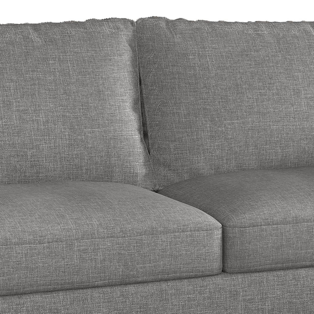 Light Gray Linen Sleeper Sofa V897591