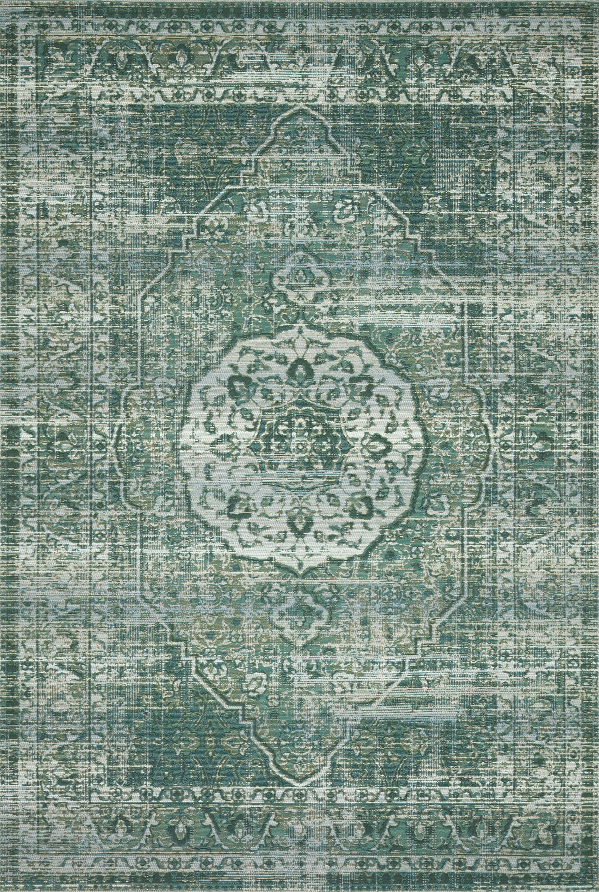 Green 10'6 x 13'9 Rug H57903