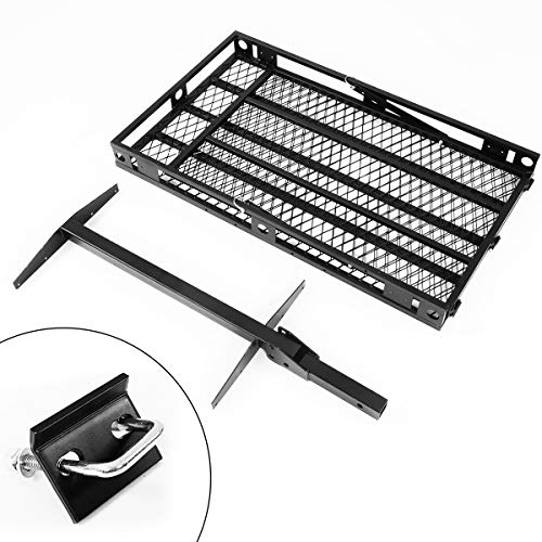 Heavy Duty Folding Hitch Cargo Carrier with Ramp, 500LBS Weight Capacity R771644