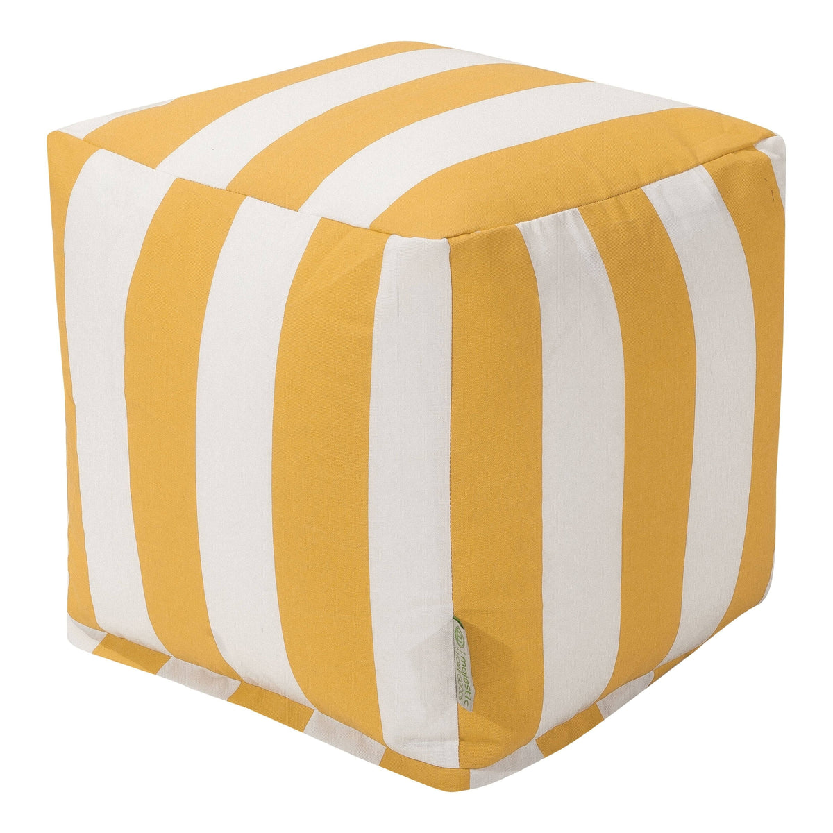 Indoor/Outdoor Vertical Stripe Small Cube U5829