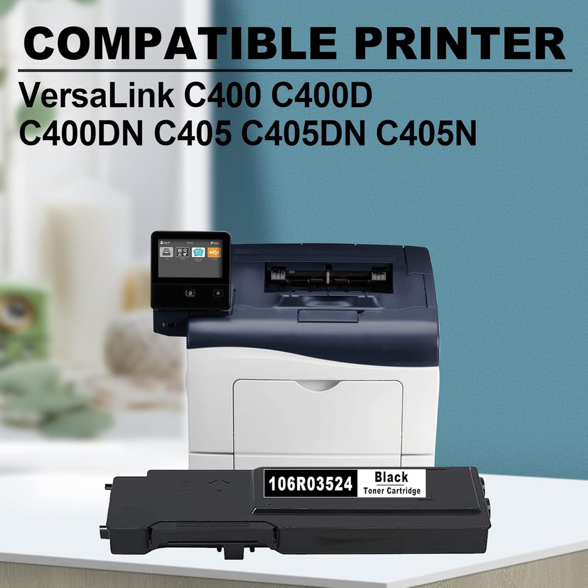 Compatible Black Toner Cartridge 3 Pack M566