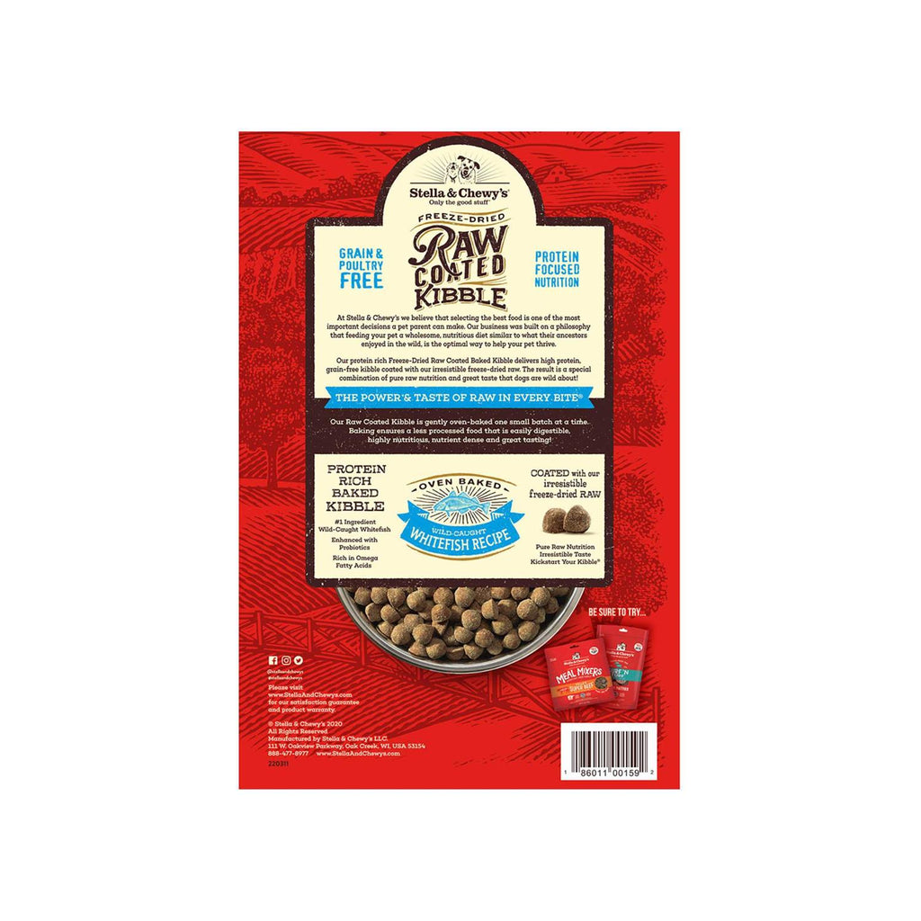 Raw Coated Whitefish Dog Kibble E687