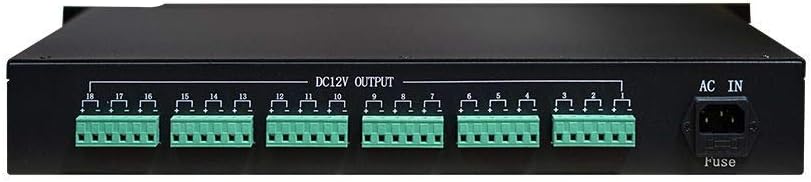 CCTV Distributed Power Supply Box 18 Ports 20Amp 12V DC Q465164