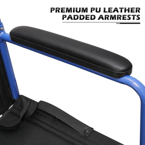 Lightweight 16 Inch Seat Wheelchair with Locking Hand Brakes T291304