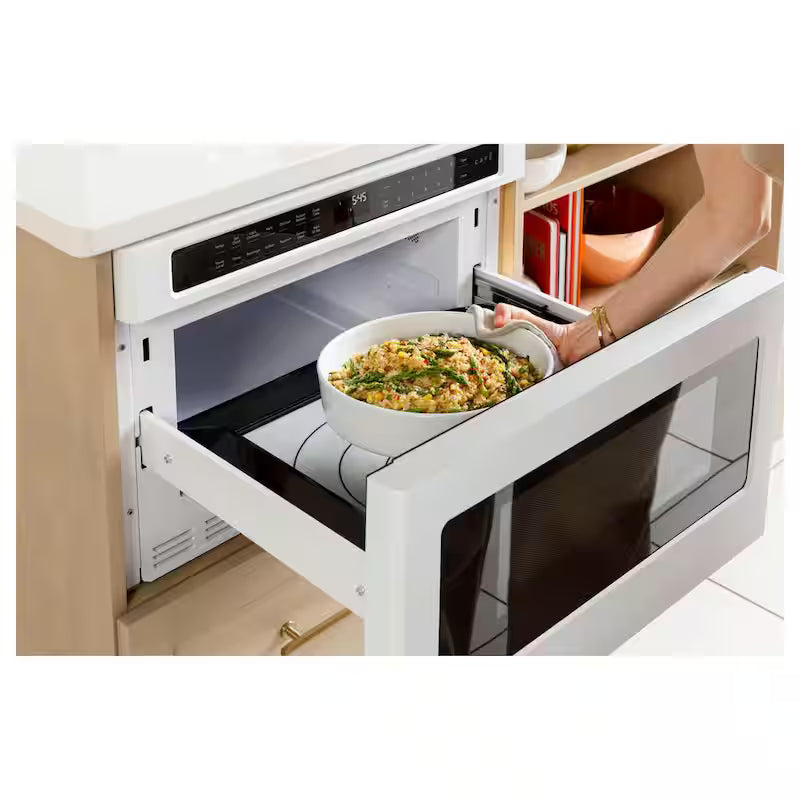 Built-In Microwave Drawer in Stainless Steel with Sensor Cooking W124