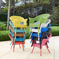 Coral All-Weather Wicker Stacking Chair X214131
