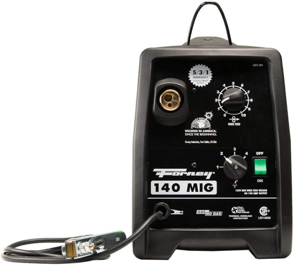140-Amp MIG Welder, 120-Volt Y502
