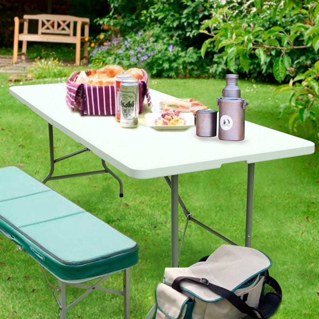 6ft Folding Utility Table (White) G824