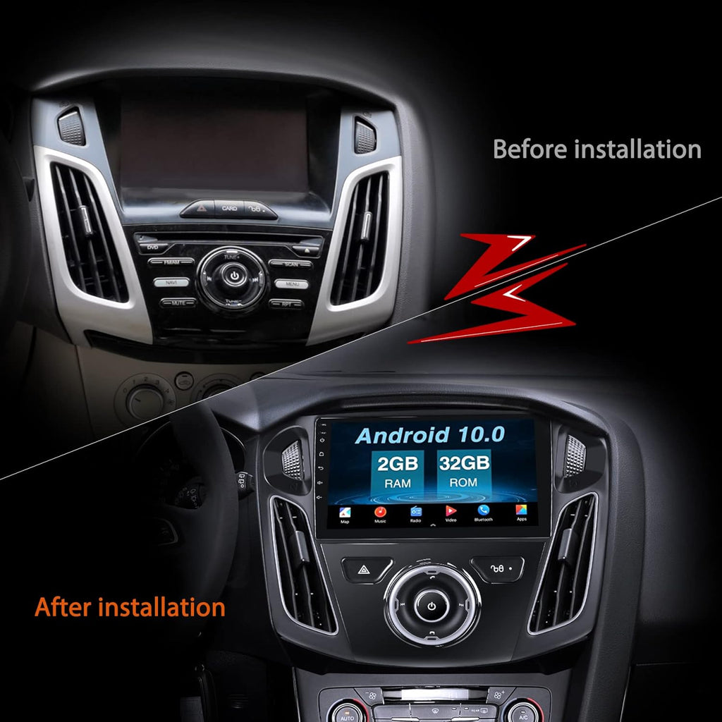 9 inch IPS Touch Screen Car Radio with CarPlay Bluetooth DSP D816