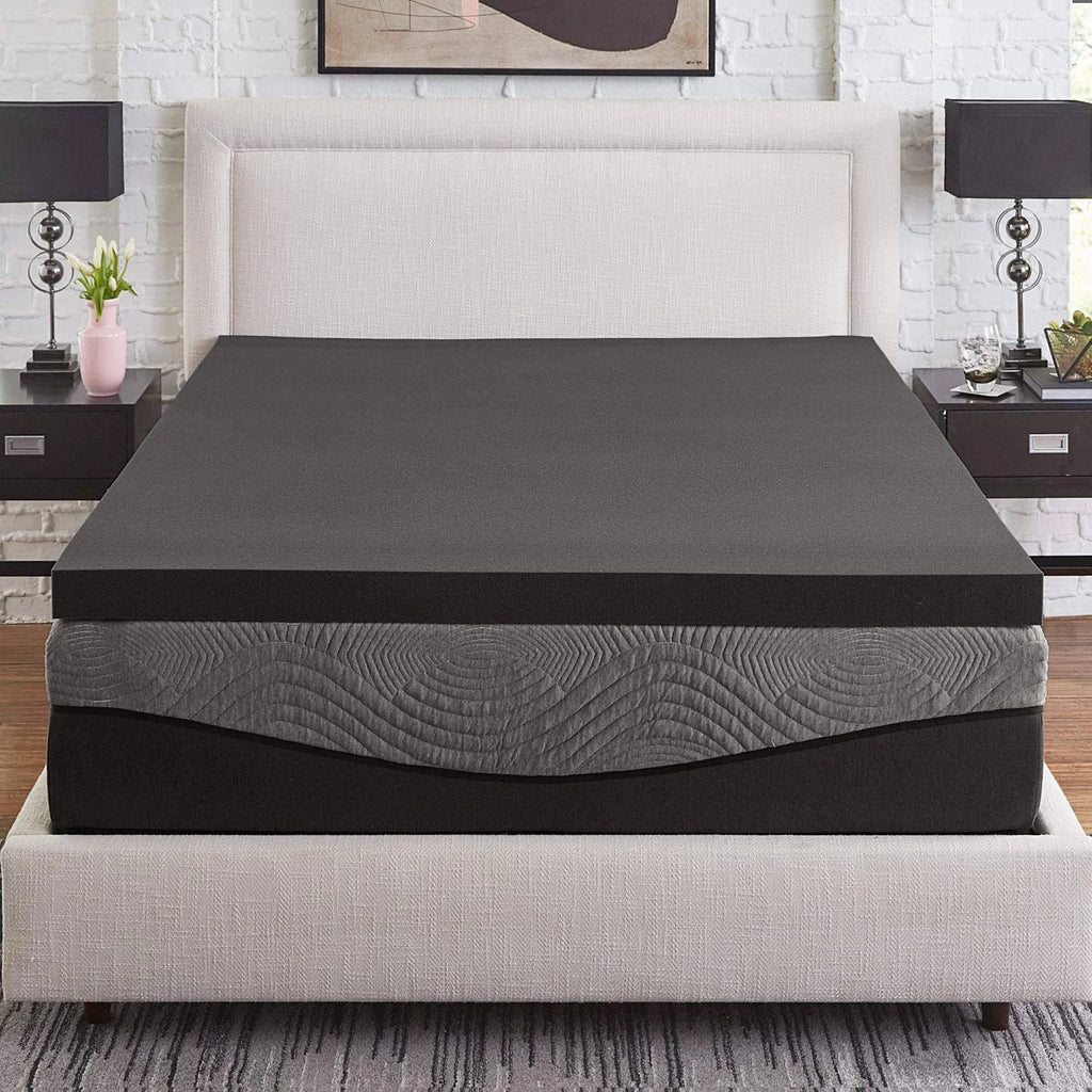 Charcoal Memory Foam Topper - Twin XL F4631
