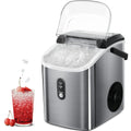 Nugget Ice Maker Countertop with Soft Chewable Pellet Ice, 33lbs/24H, Self-Cleaning, Stainless Steel N692