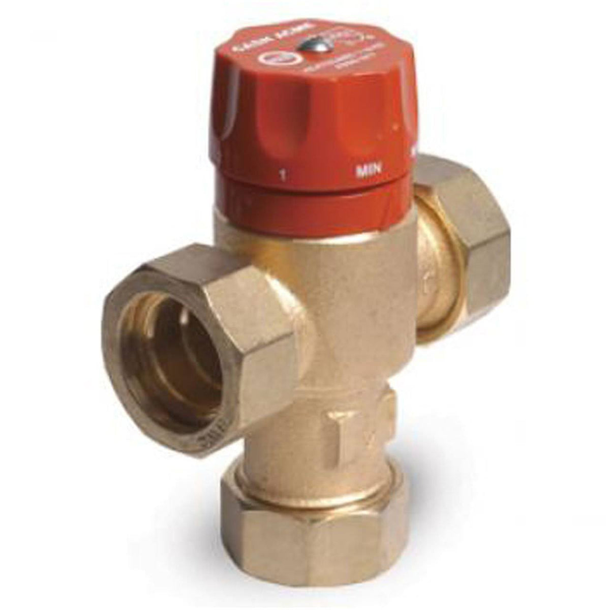 1x22 Thermostatic Mixing Valve with Sweat Connections & Integral Checks Z45389