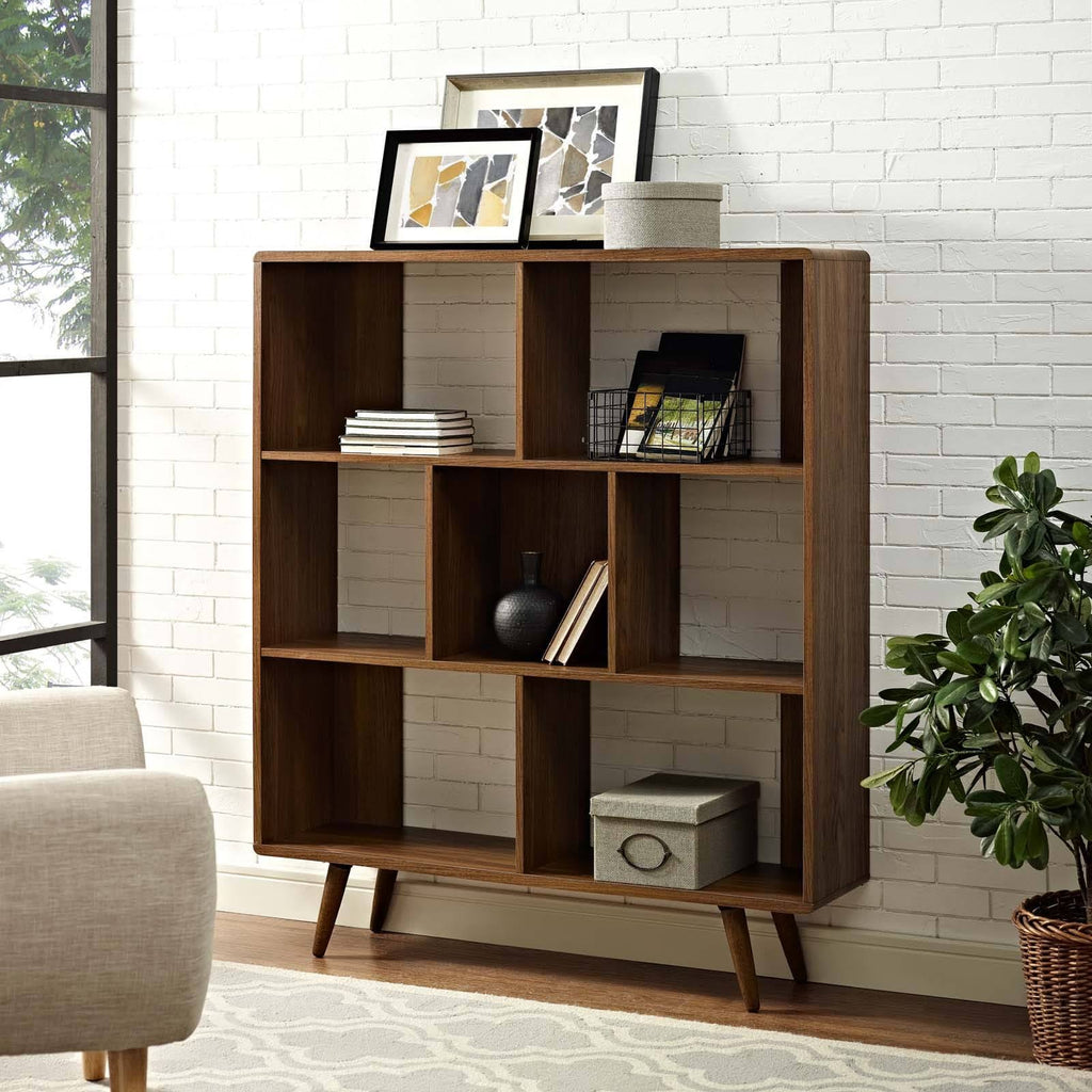 Walnut Bookcase L550