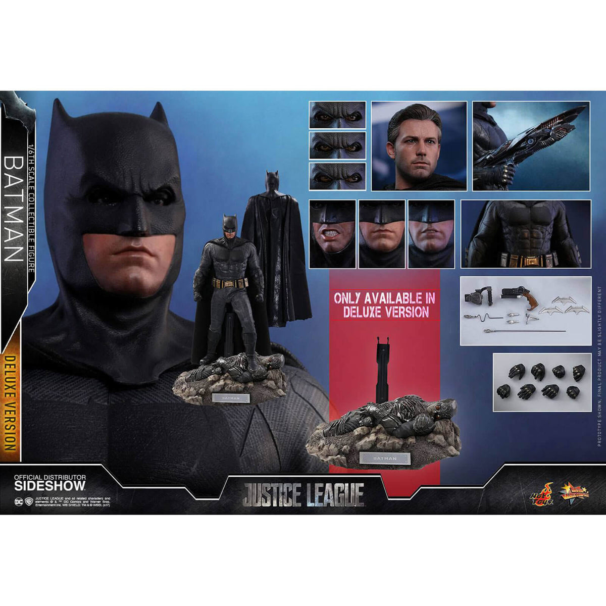 1/6 Justice League Batman Deluxe Sixth Scale Figure N696