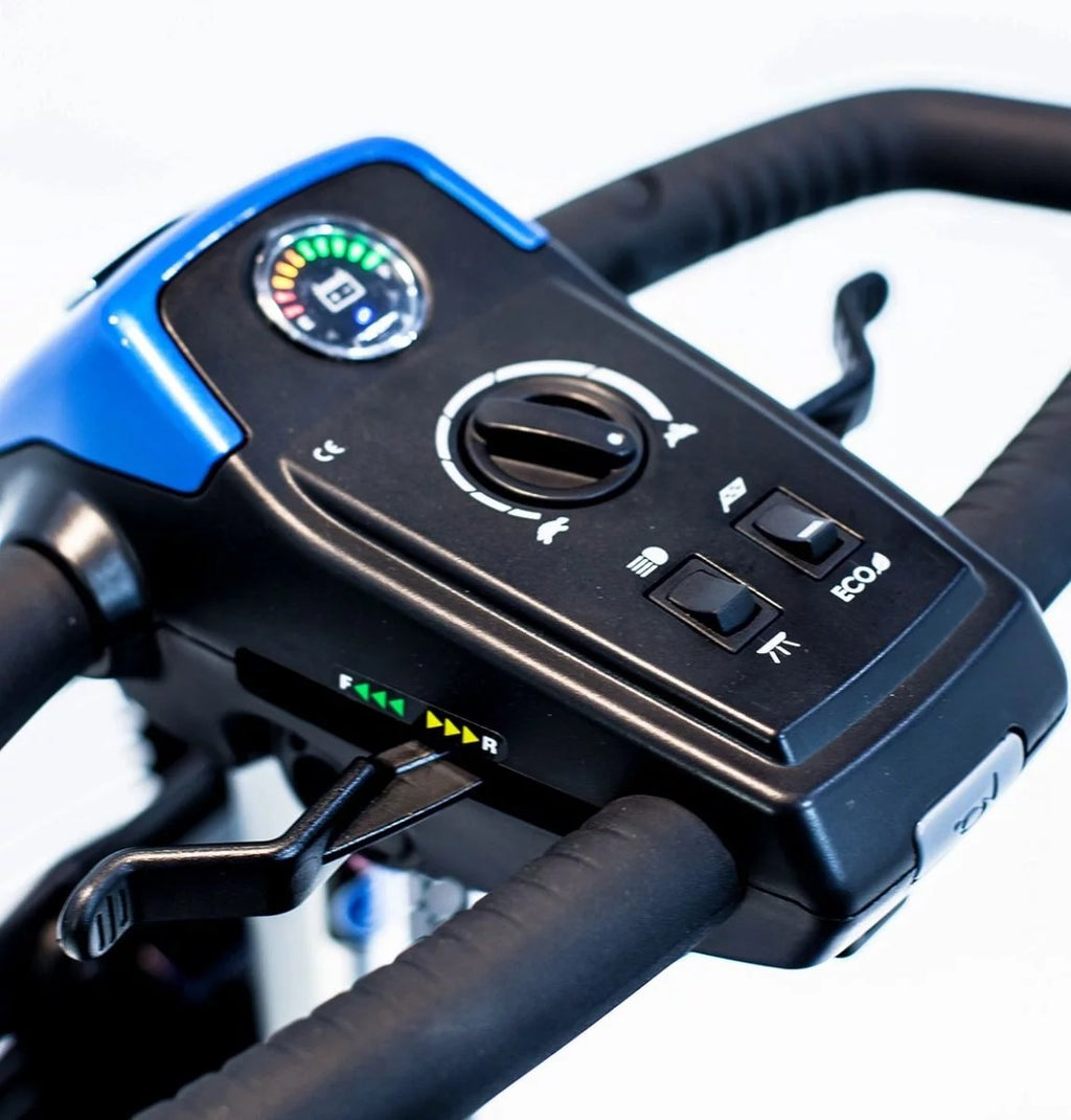 Blue 4-Wheel Scooter D271