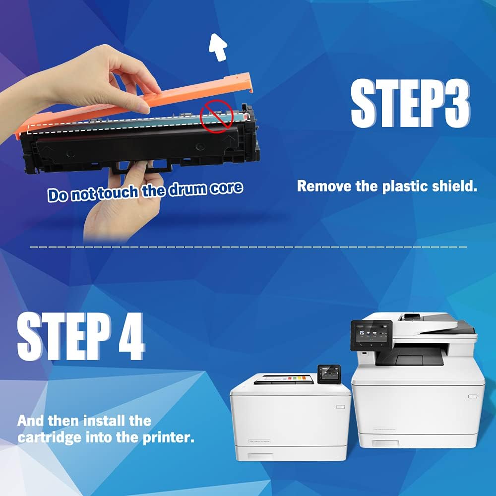 2PK Black Toner Cartridge for HP 410A 410X CF410A X17816