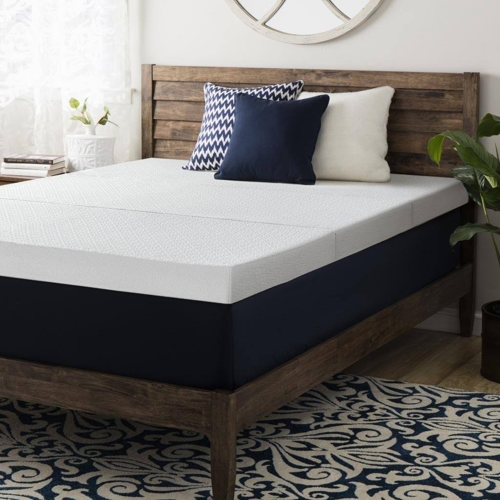 Queen 4-Inch Memory Foam Mattress Topper Z370