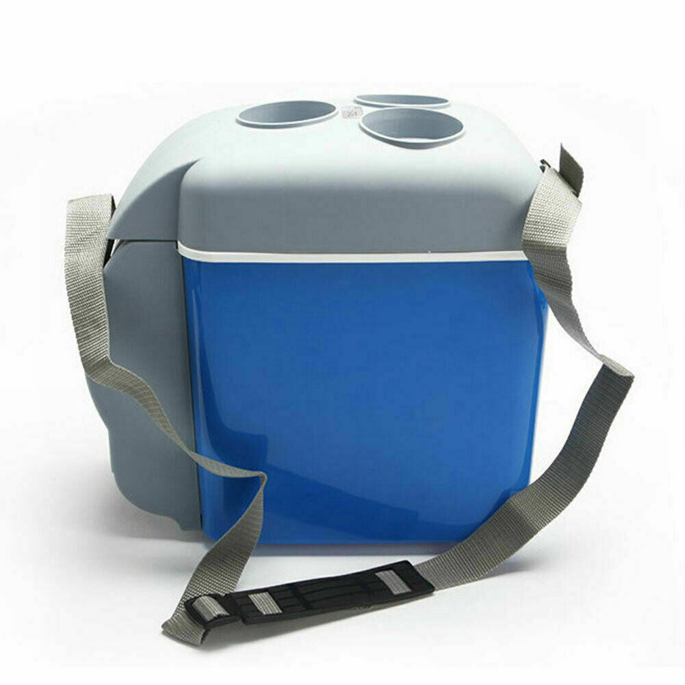 Blue 7.5L Electric Car Mini Refrigerator Cooler Warmer K72957