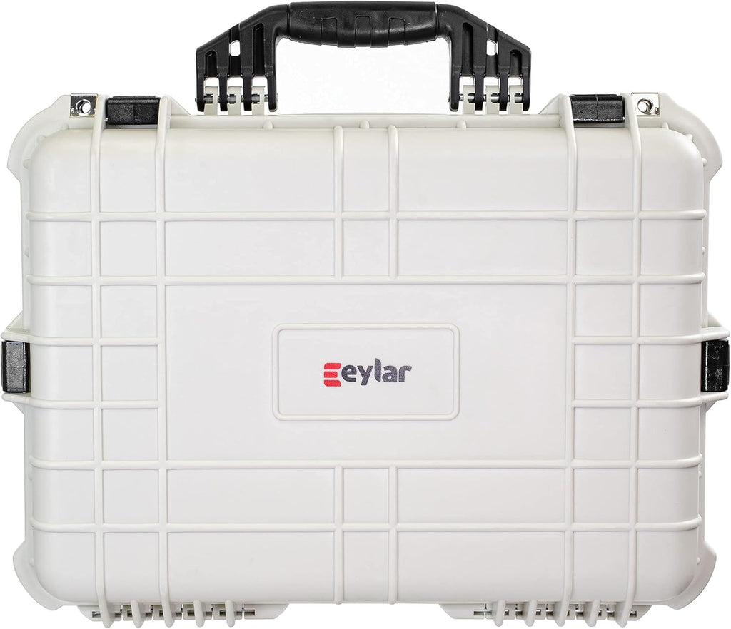 White 20 Inch Protective Camera Case with Foam S167