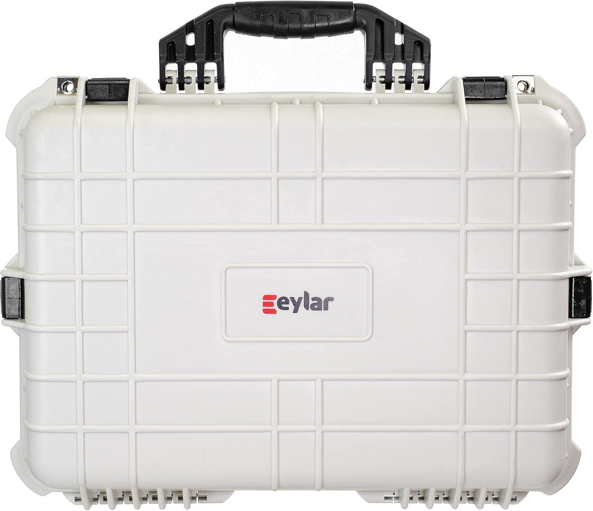 White 20 Inch Protective Camera Case with Foam S167