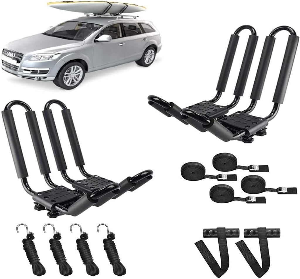 One Pair Fold Down J Bar Kayak Rack Pack of 2 L3886