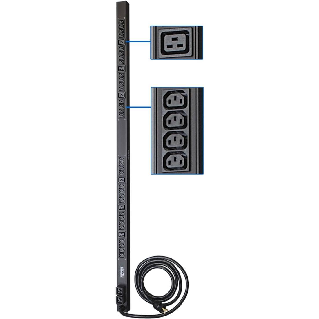 Rackmount PDU 5.8 kW 30A 6 C19; 32 C13 T197