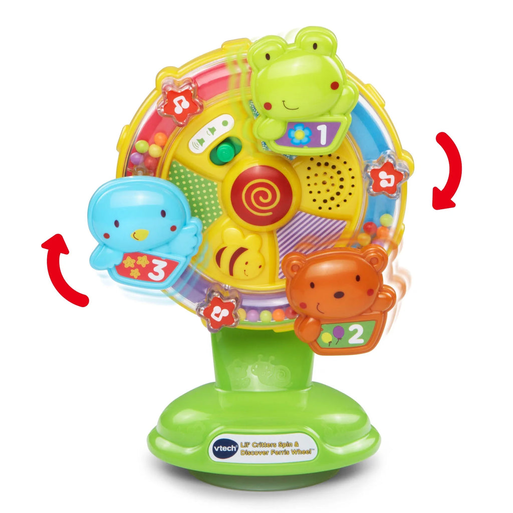 Spin and Discover Ferris Wheel Toddler Learning Toy R5204