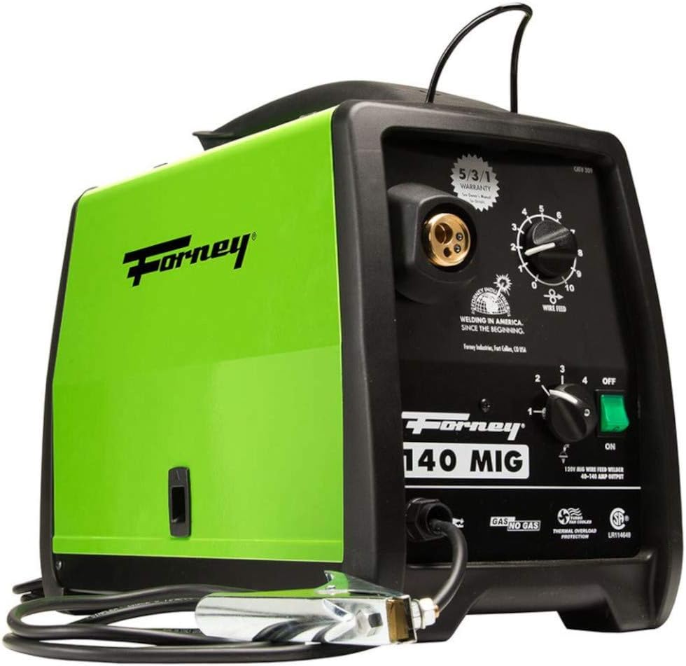 140-Amp MIG Welder, 120-Volt Y502