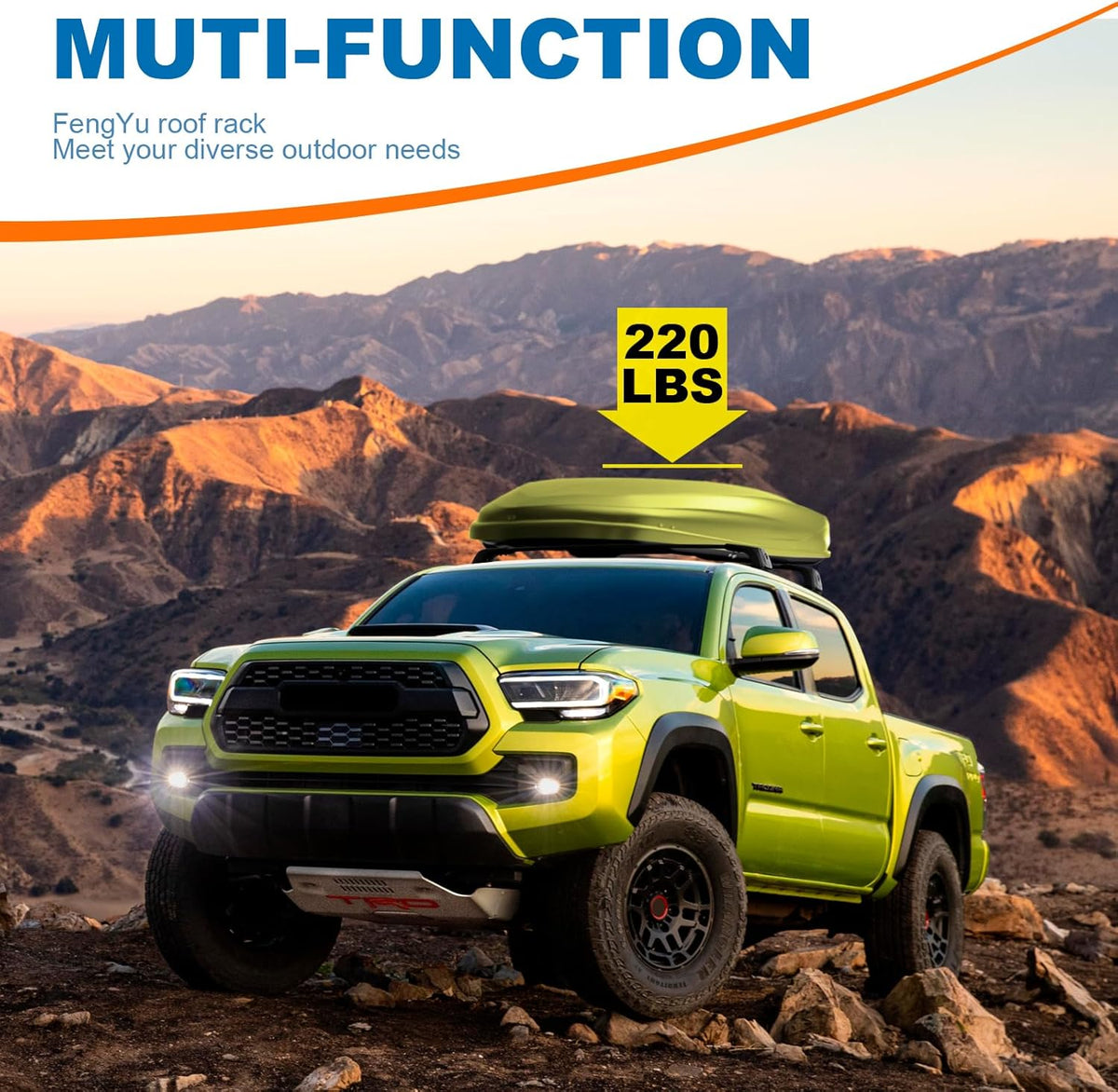 Heavy Duty Lockable Aluminum Black Roof Rack Cross Bars H71181