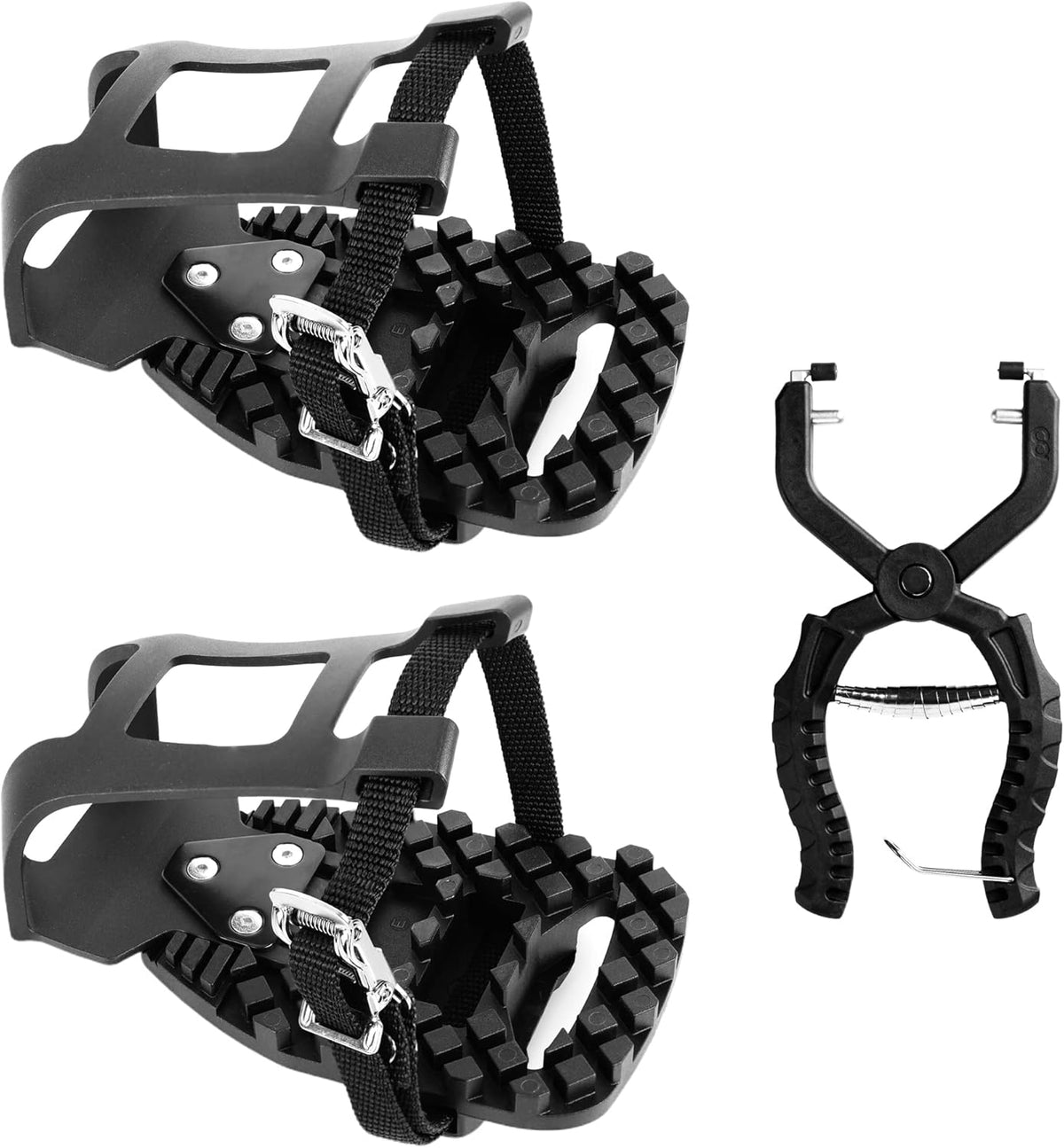 Bike Toe Clips Cage Pedal Adapters F397880