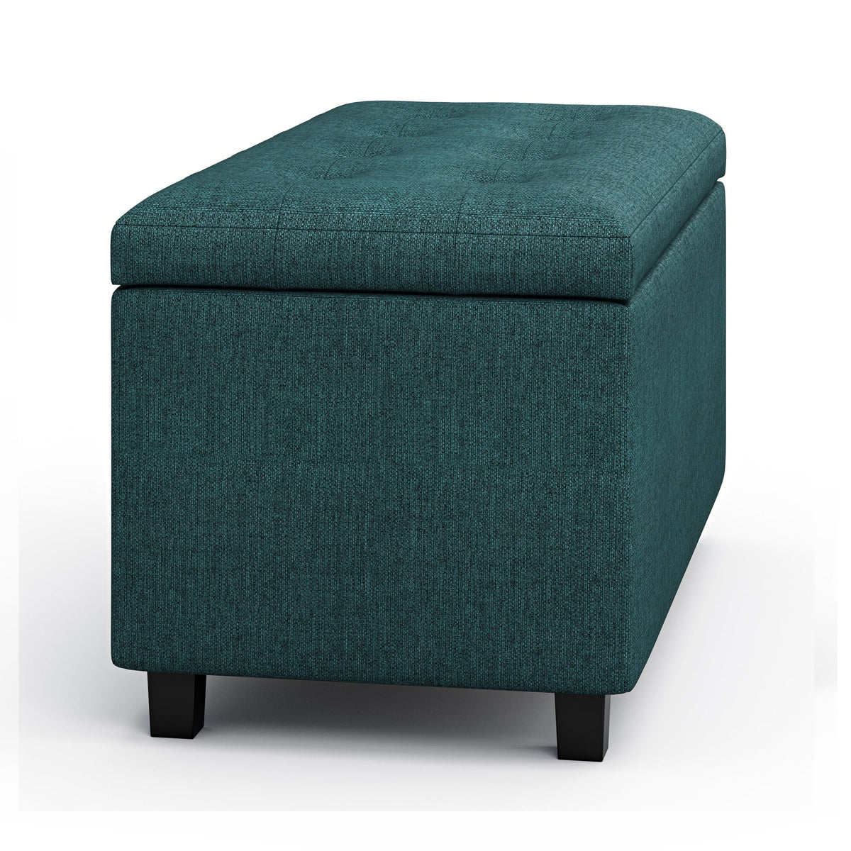 Teal Storage Ottoman Y7320
