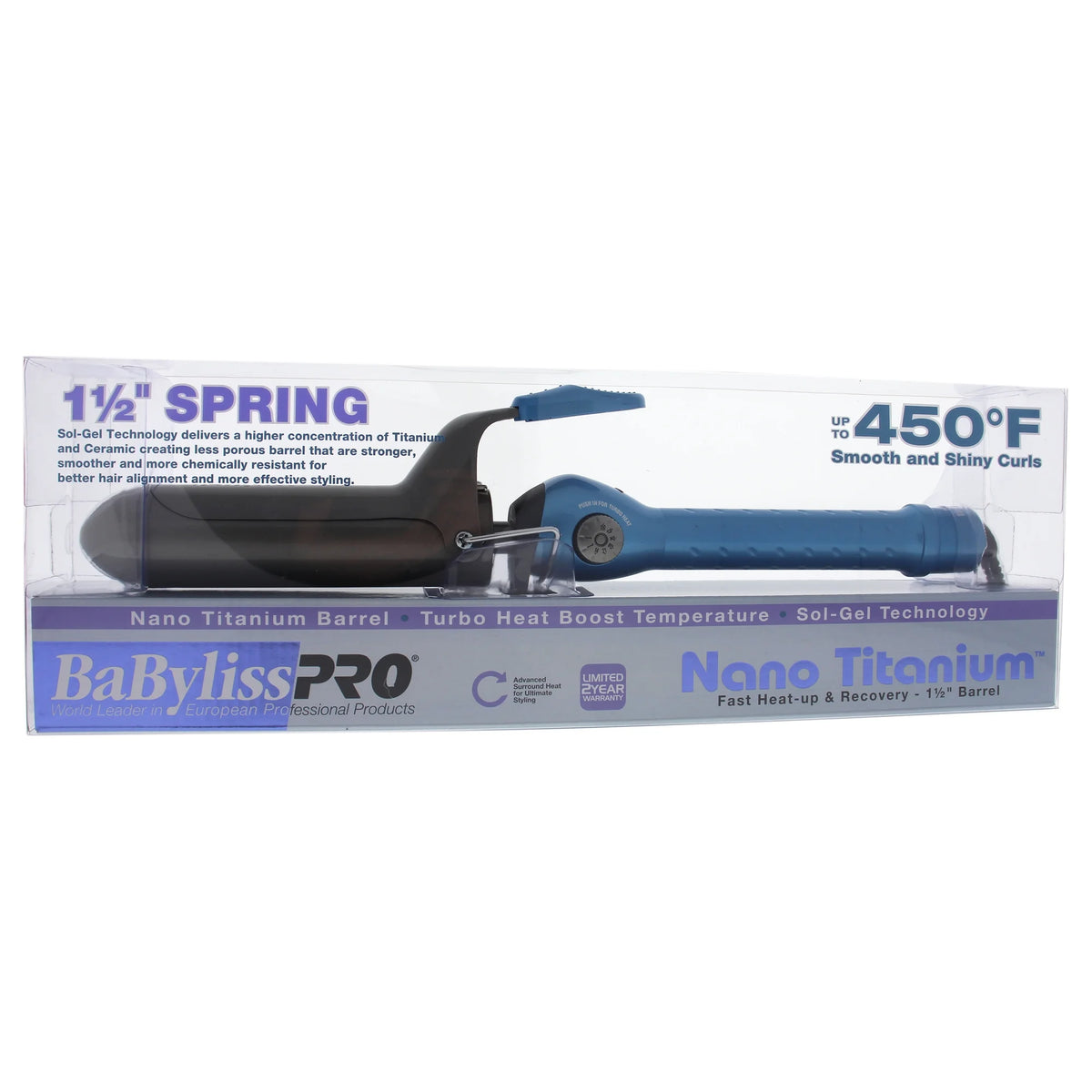 Nano Titanium 1.5 Curling Iron Q6645