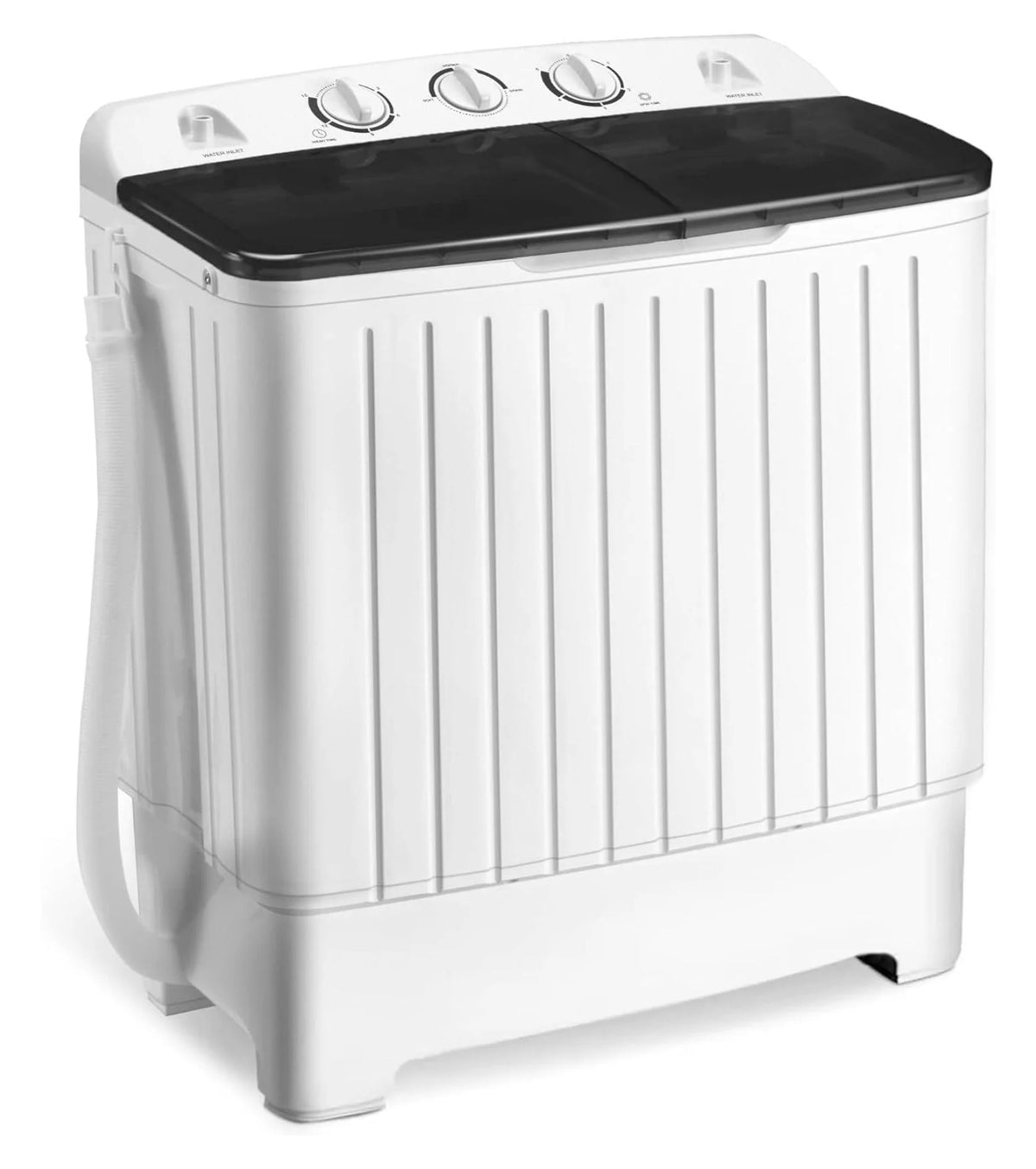Portable 20lbs Washer and Dryer Combo Black U488509