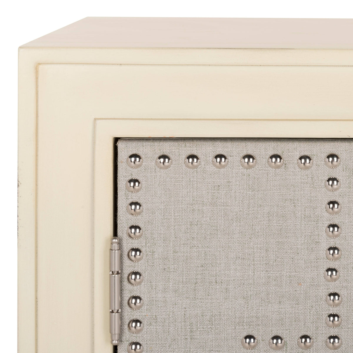 Antique Beige 2-Door Chest F2711