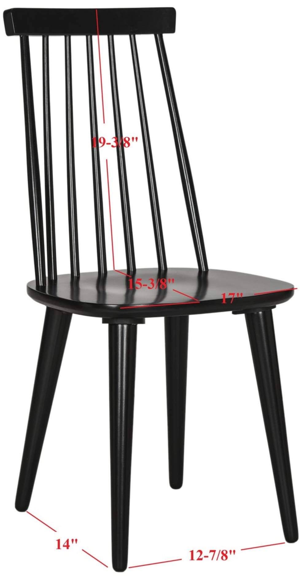 Natural Spindle Side Chair, Set of 2 Y885