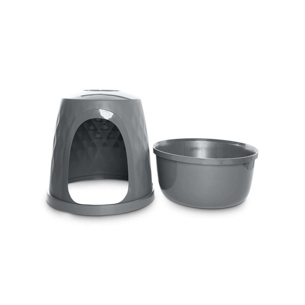 Geometric Covered Cat Litter Box E369744
