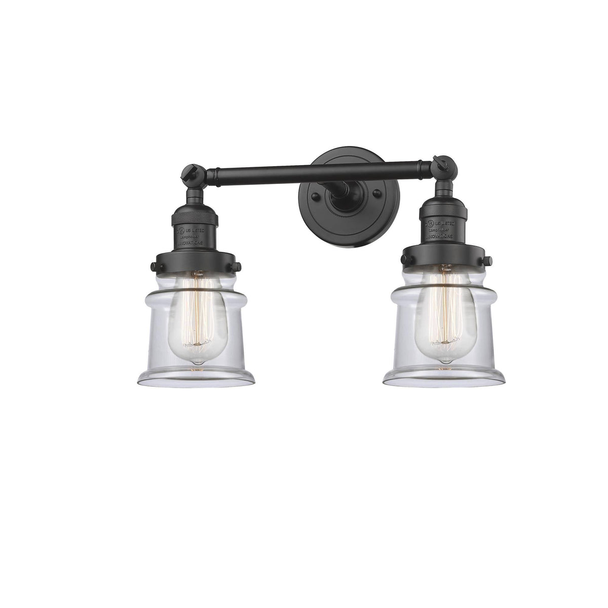 Bronze 2 Light Bath Vanity Light H2436