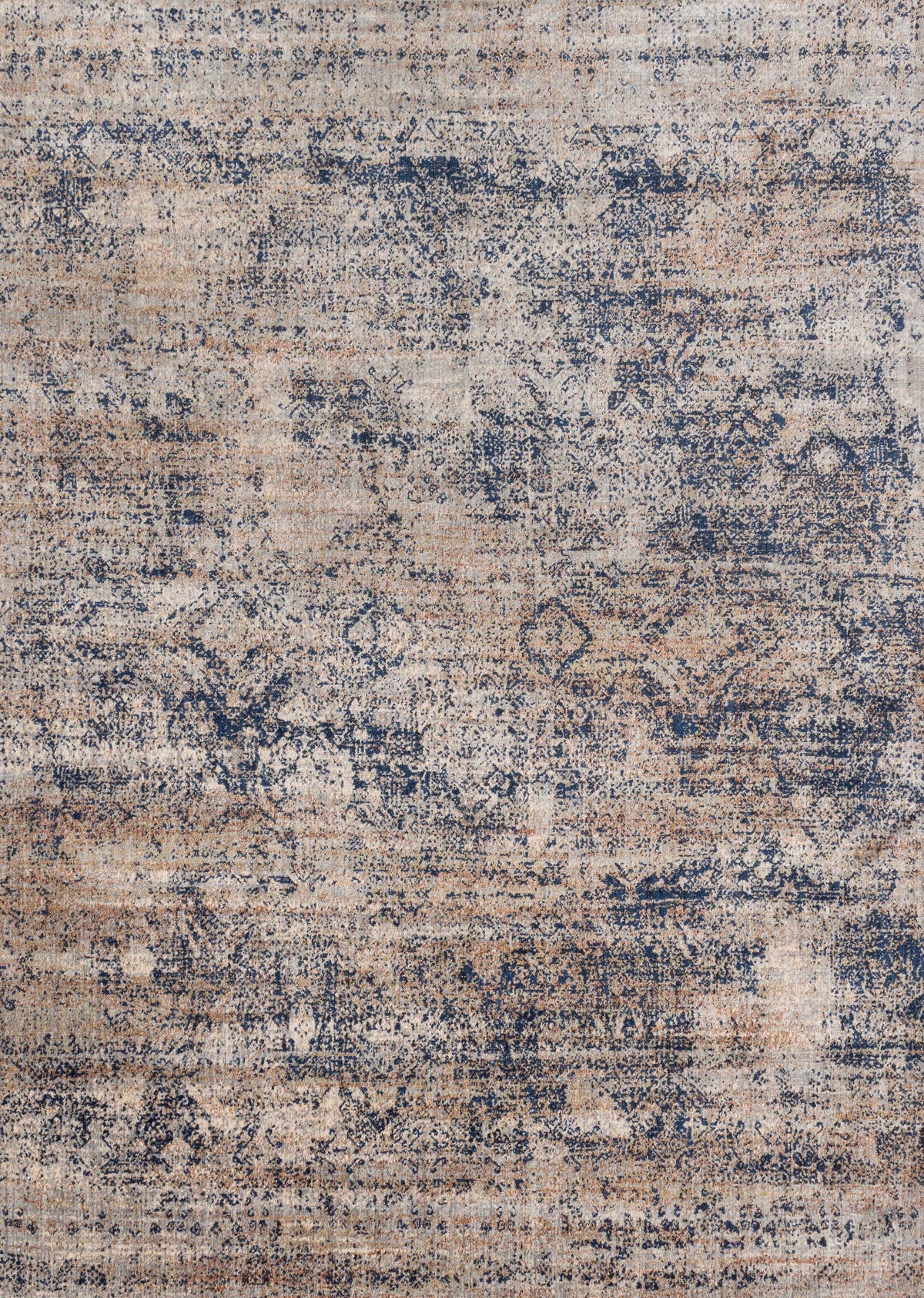 Mist Blue 6'7 x 9'2 Rug C935